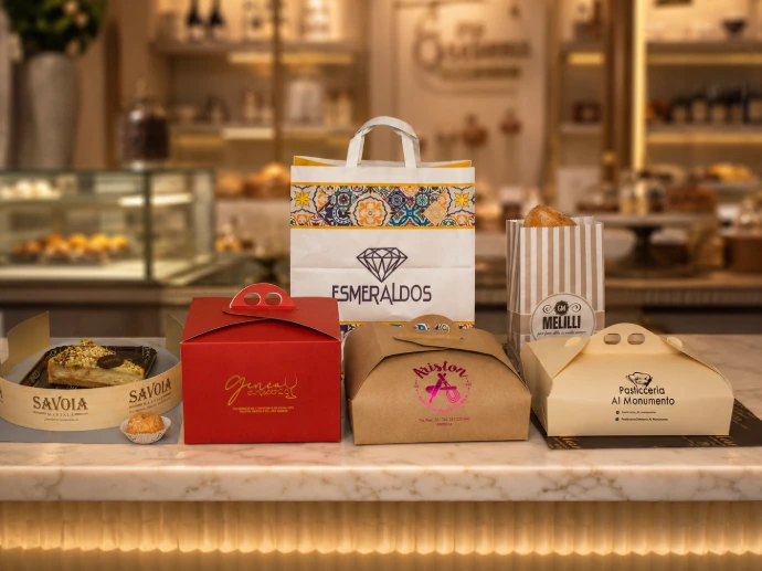 Packaging per pasticcerie 