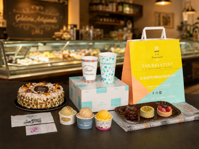 Packaging per gelaterie