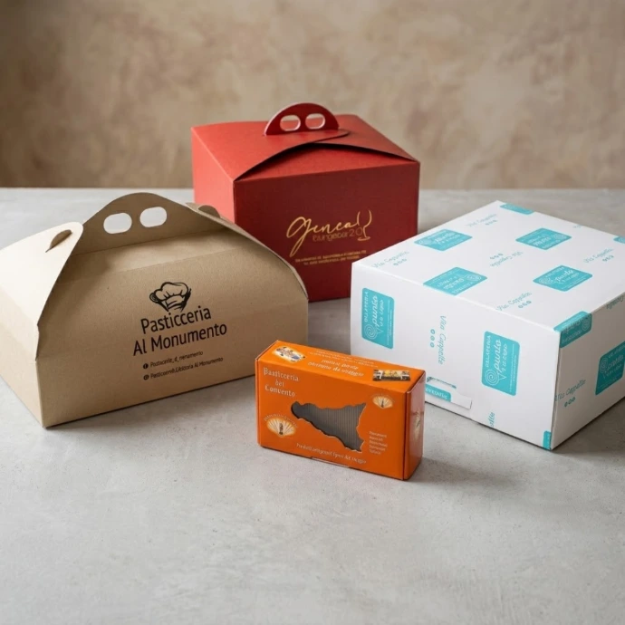 scatole pasticceria personalizzate